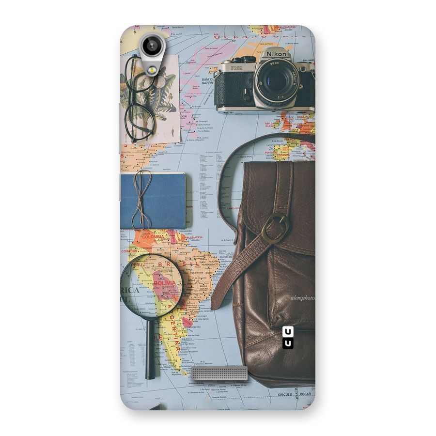 Travel Requisites Back Case for Lava-Pixel-V1