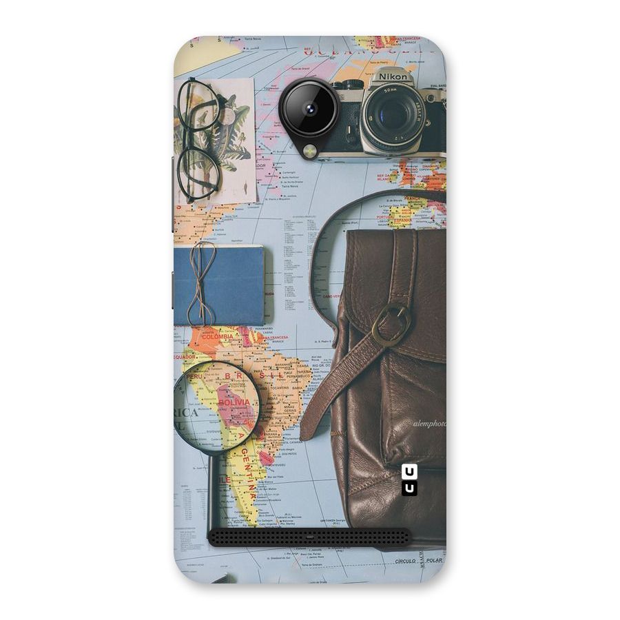 Travel Requisites Back Case for Lenovo C2