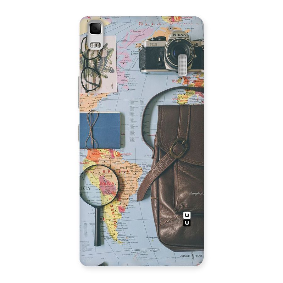 Travel Requisites Back Case for Lenovo K3 Note