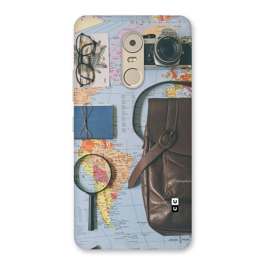 Travel Requisites Back Case for Lenovo K6 Note
