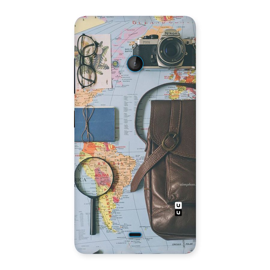 Travel Requisites Back Case for Lumia 540