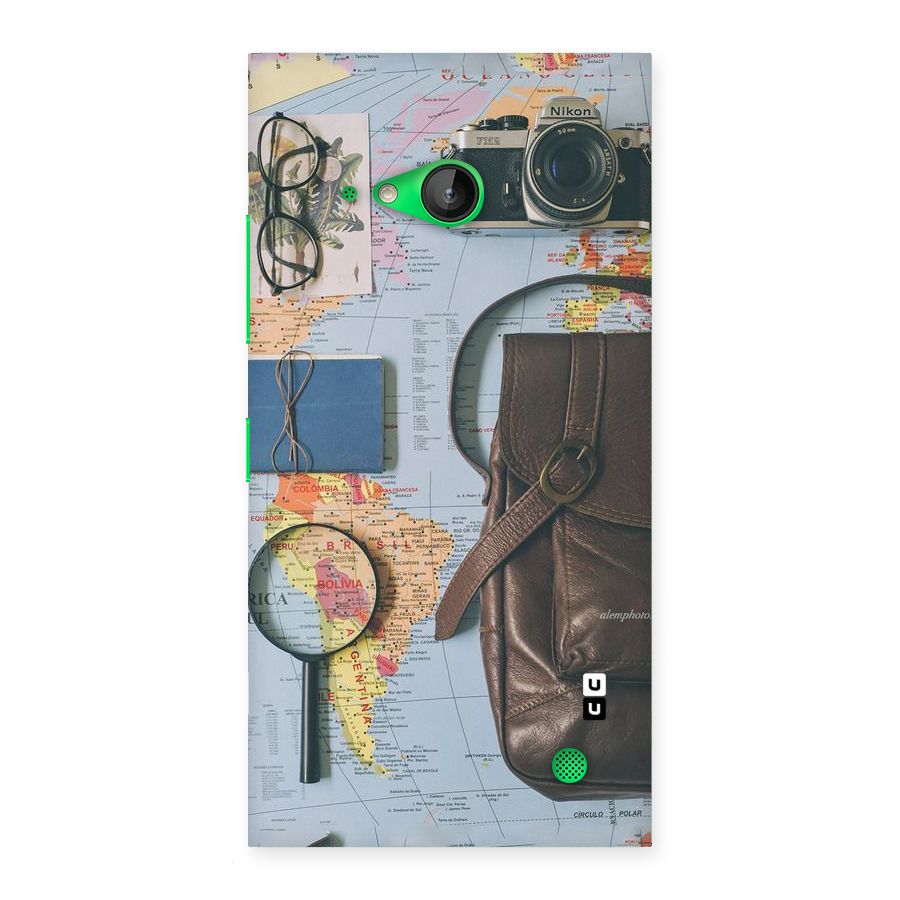 Travel Requisites Back Case for Lumia 730