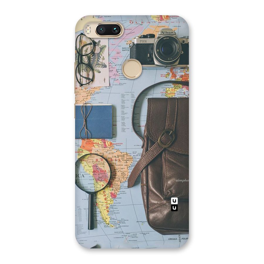 Travel Requisites Back Case for Mi A1