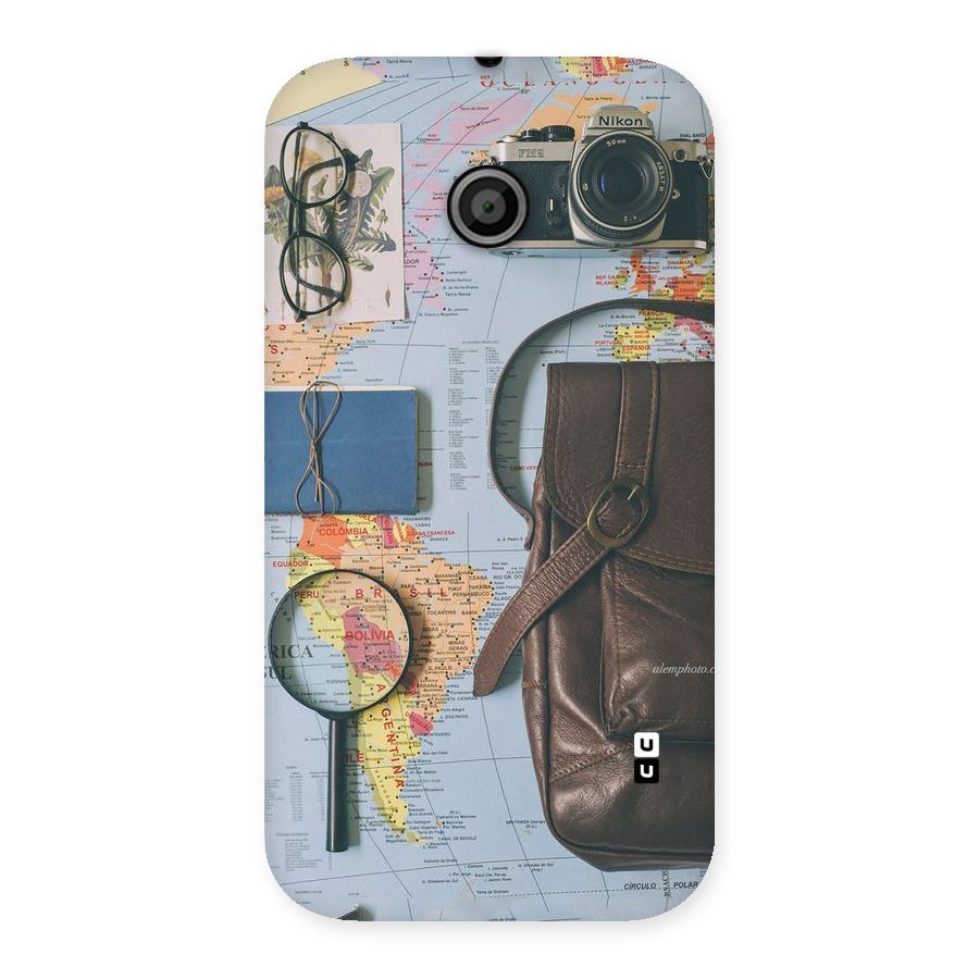 Travel Requisites Back Case for Moto E