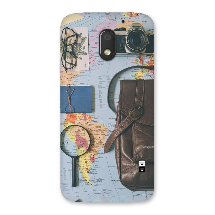 Travel Requisites Back Case for Moto E3 Power