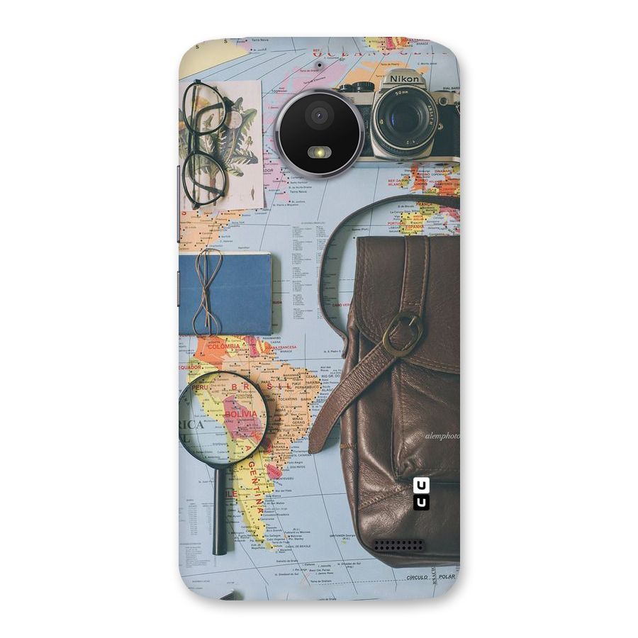 Travel Requisites Back Case for Moto E4