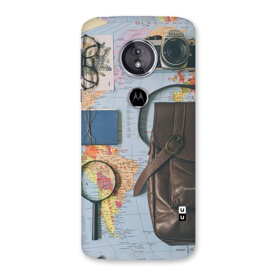 Travel Requisites Back Case for Moto E5