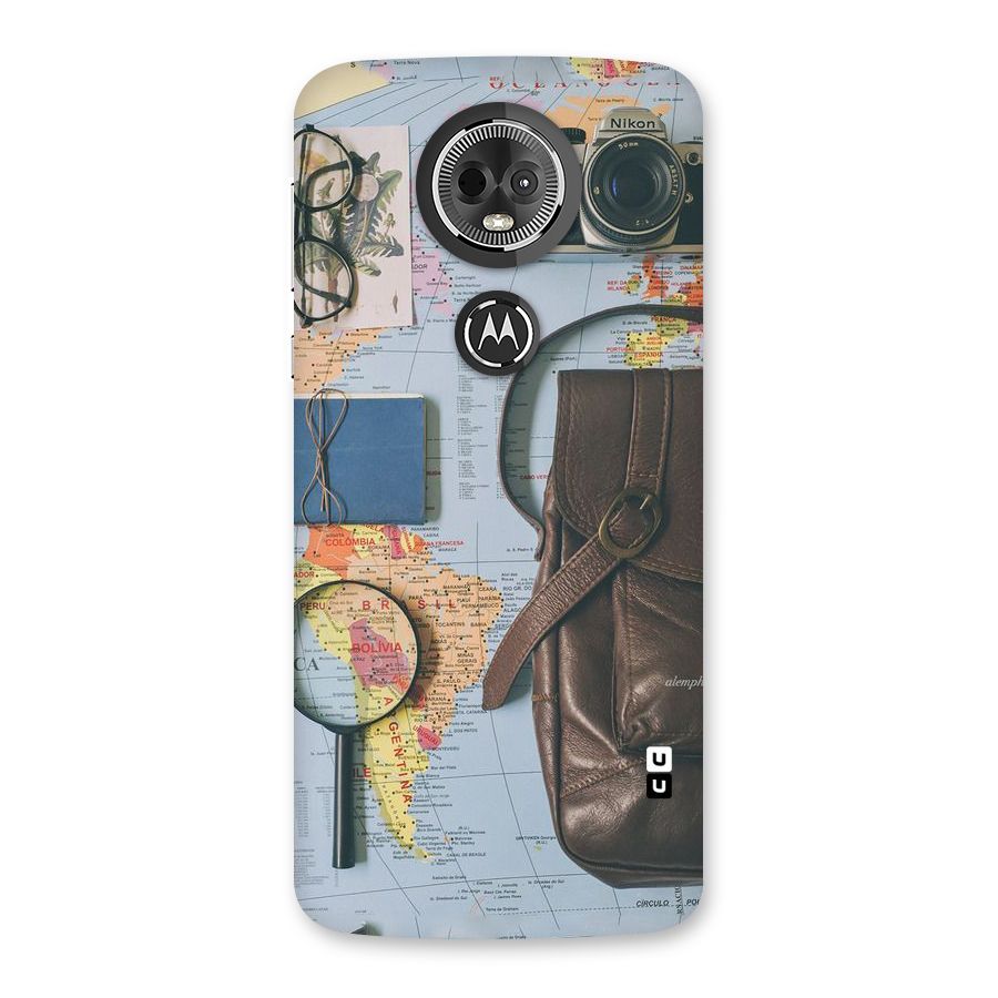 Travel Requisites Back Case for Moto E5 Plus