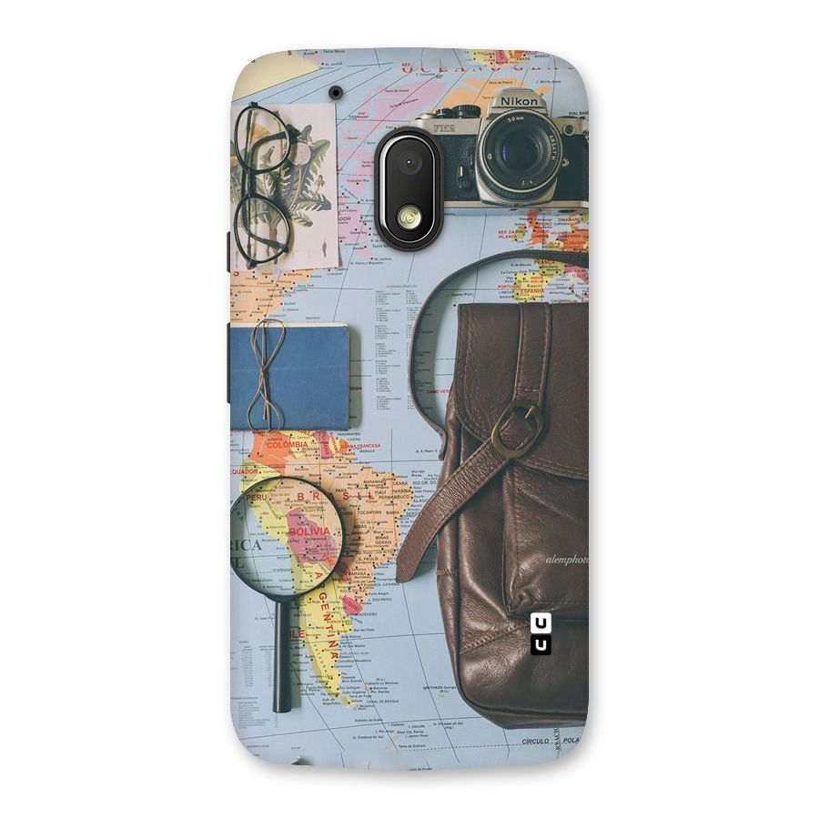 Travel Requisites Back Case for Moto G4 Play