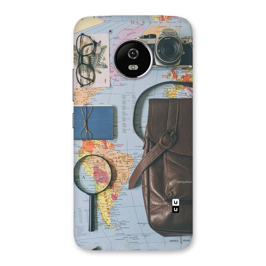 Travel Requisites Back Case for Moto G5