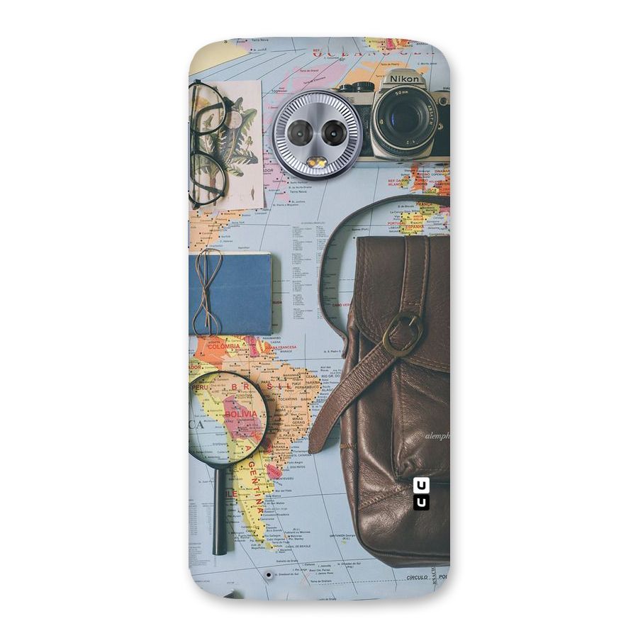 Travel Requisites Back Case for Moto G6