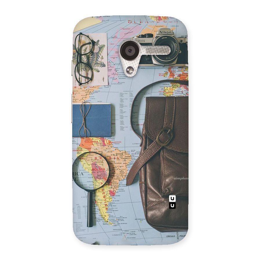 Travel Requisites Back Case for Moto X