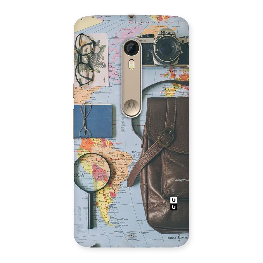 Travel Requisites Back Case for Motorola Moto X Style