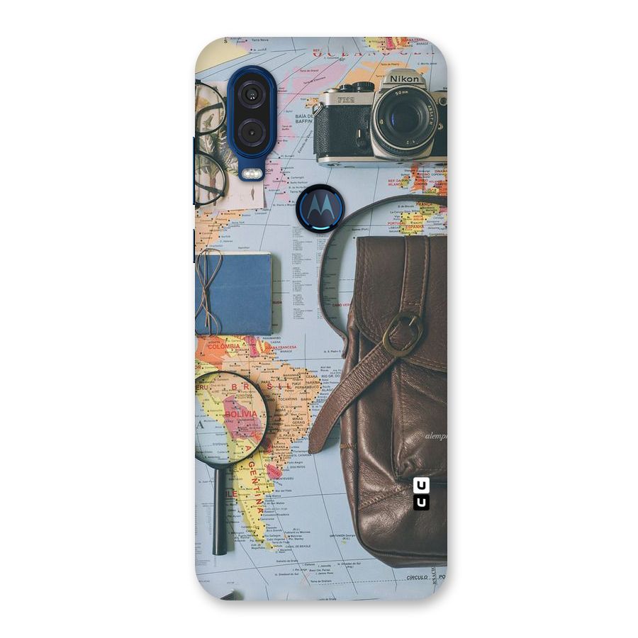 Travel Requisites Back Case for Motorola One Vision