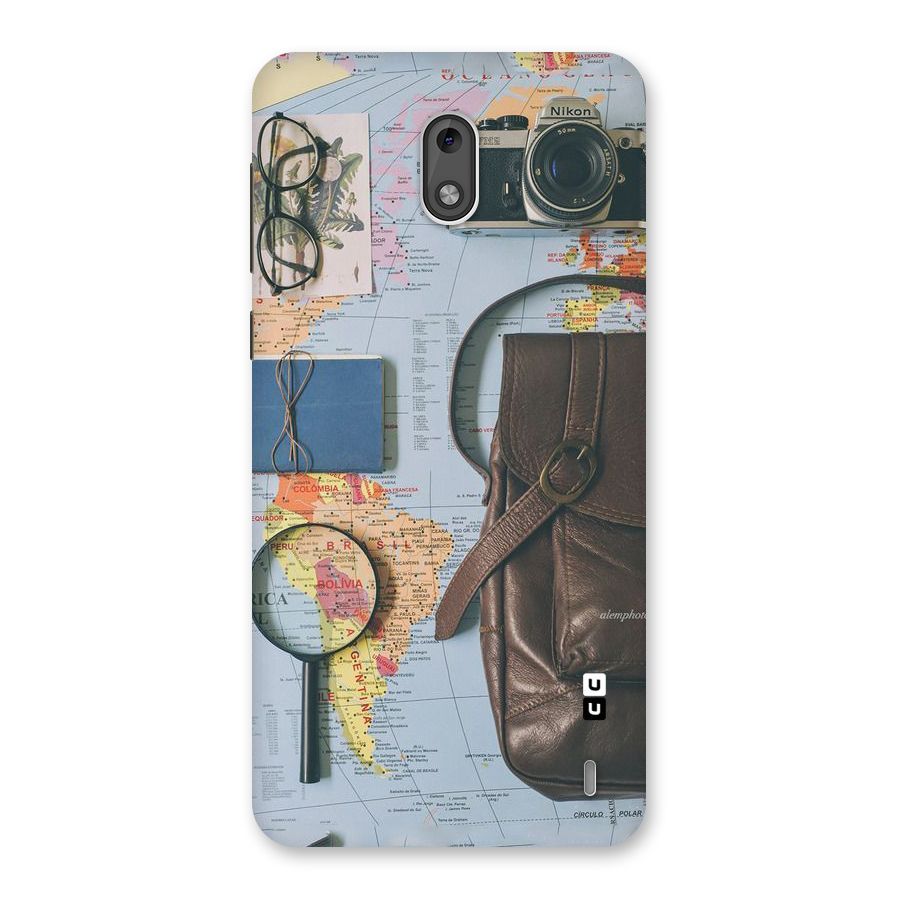 Travel Requisites Back Case for Nokia 2