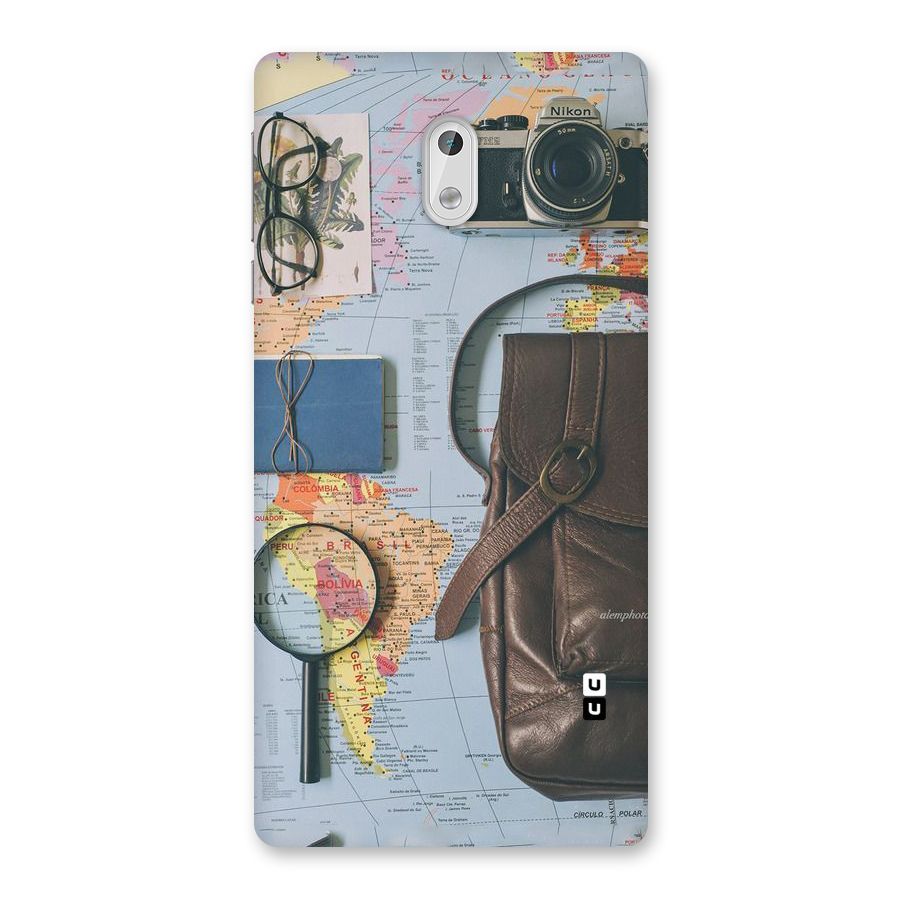 Travel Requisites Back Case for Nokia 3