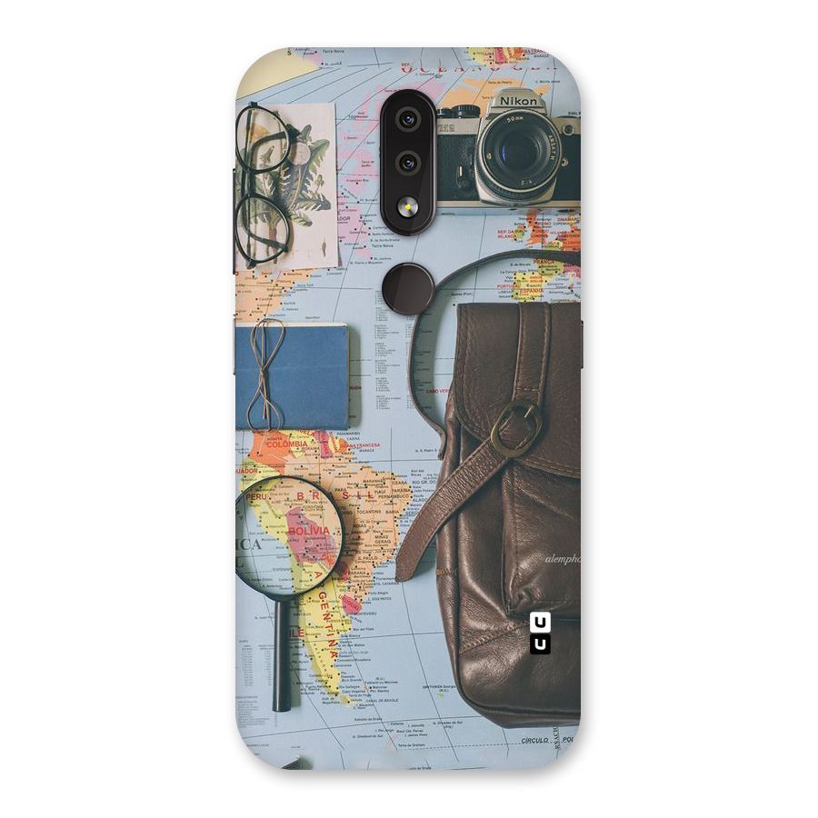 Travel Requisites Back Case for Nokia 4.2