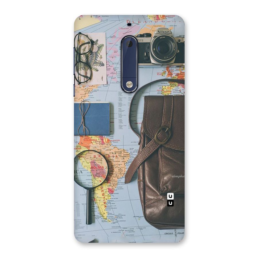 Travel Requisites Back Case for Nokia 5