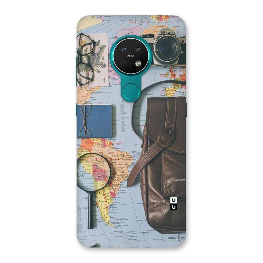 Travel Requisites Back Case for Nokia 7.2