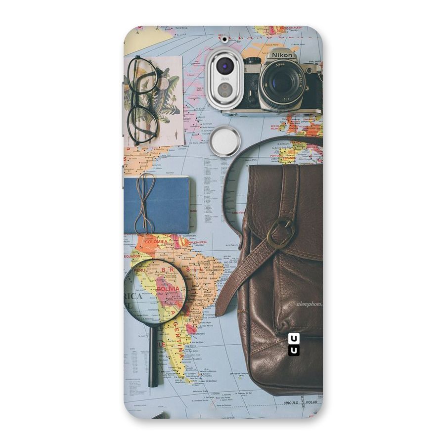 Travel Requisites Back Case for Nokia 7