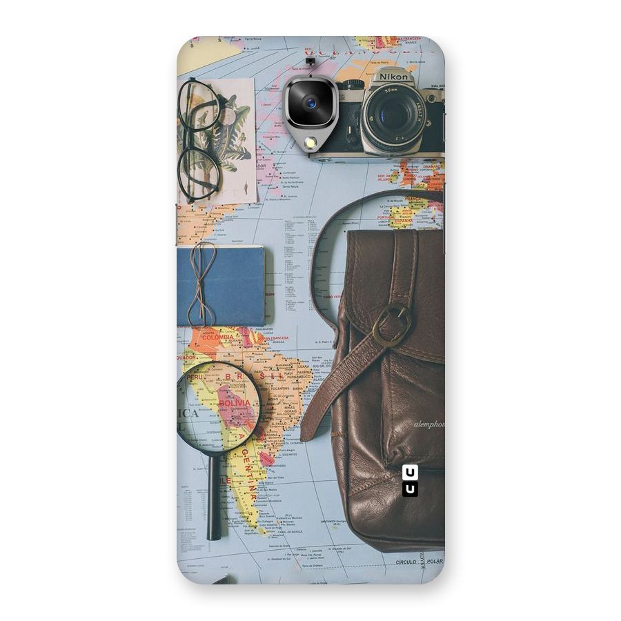 Travel Requisites Back Case for OnePlus 3T