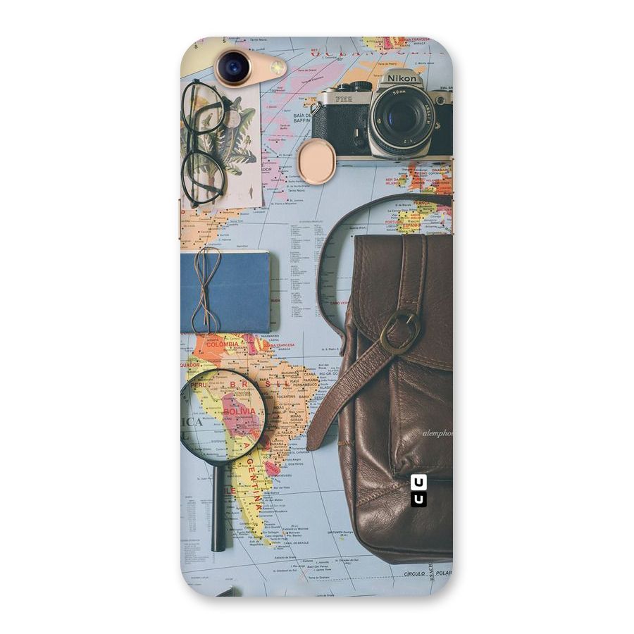 Travel Requisites Back Case for Oppo F5 Youth
