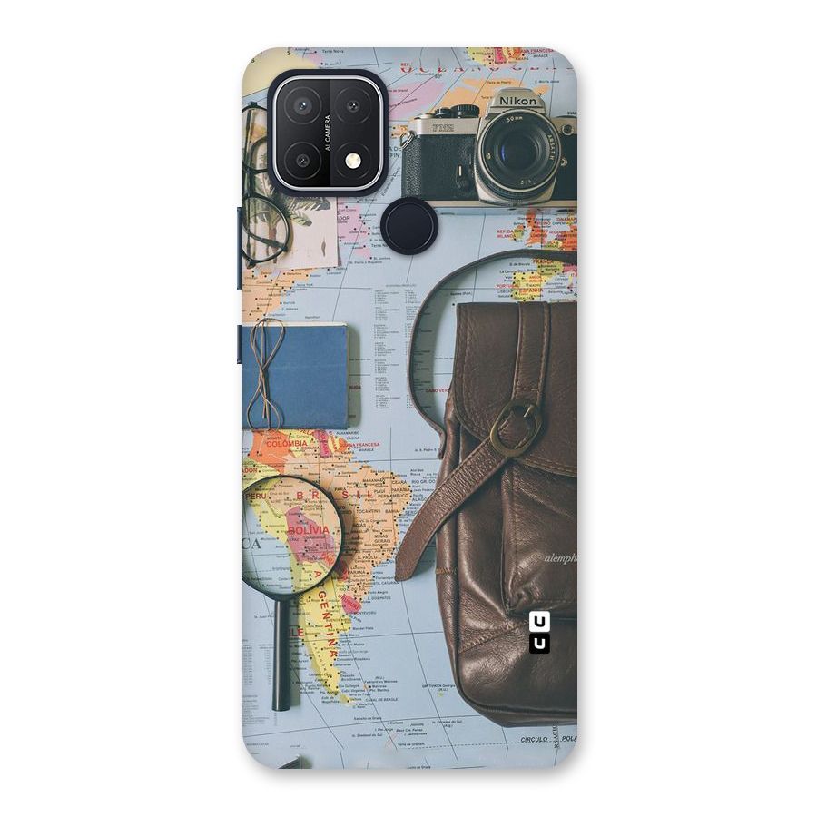 Travel Requisites Back Case for Oppo A15