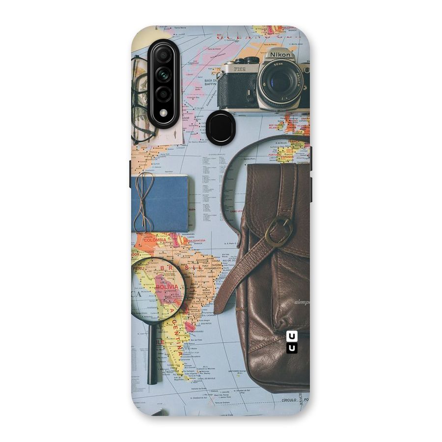 Travel Requisites Back Case for Oppo A31