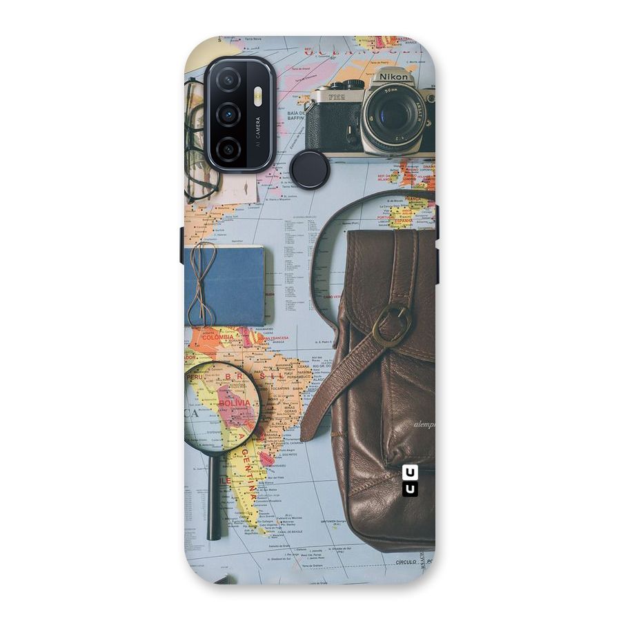 Travel Requisites Back Case for Oppo A32