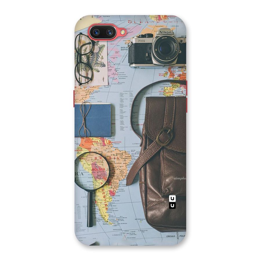 Travel Requisites Back Case for Oppo A3s
