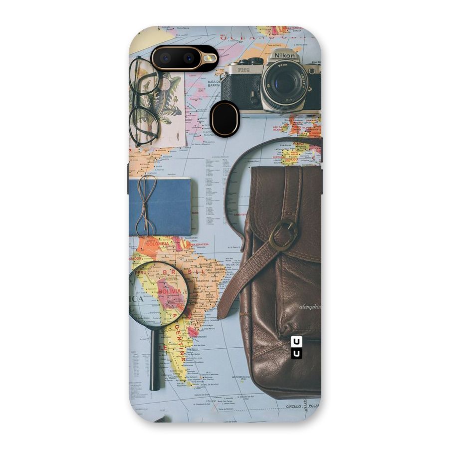Travel Requisites Back Case for Oppo A5s