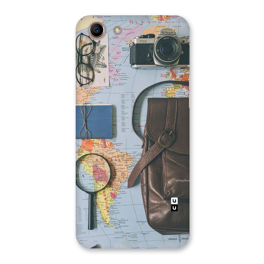Travel Requisites Back Case for Oppo A83 (2018)