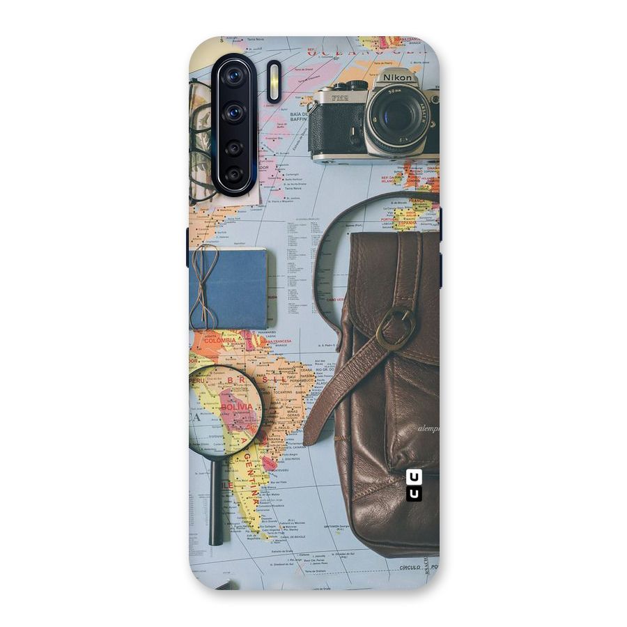 Travel Requisites Back Case for Oppo F15