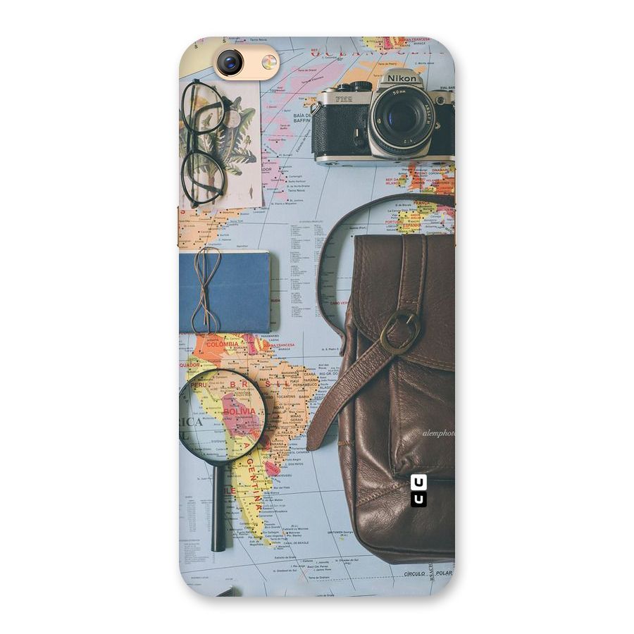 Travel Requisites Back Case for Oppo F3 Plus