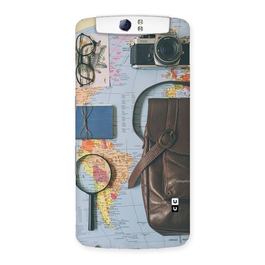 Travel Requisites Back Case for Oppo N1