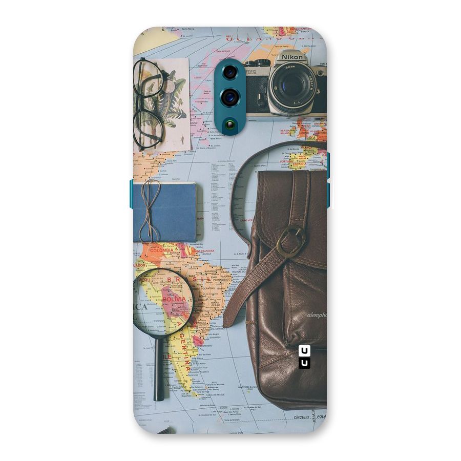 Travel Requisites Back Case for Oppo Reno