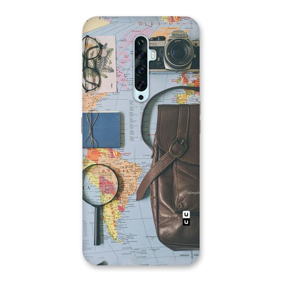 Travel Requisites Back Case for Oppo Reno2 Z