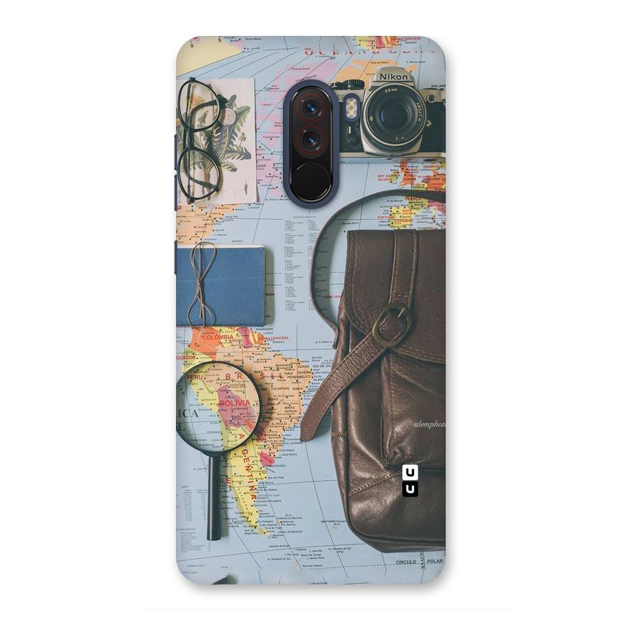 Travel Requisites Back Case for Poco F1