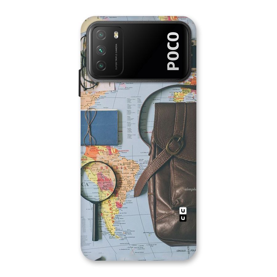 Travel Requisites Back Case for Poco M3