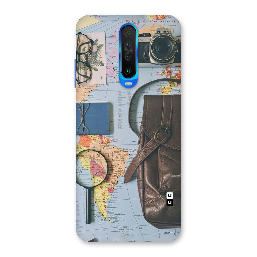 Travel Requisites Back Case for Poco X2