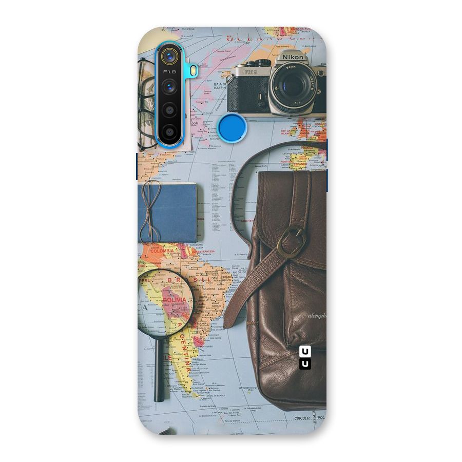 Travel Requisites Back Case for Realme 5