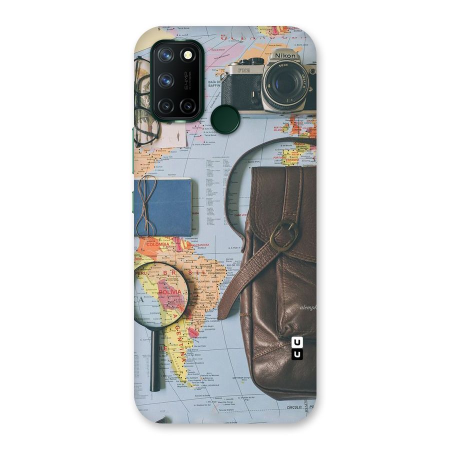 Travel Requisites Back Case for Realme 7i