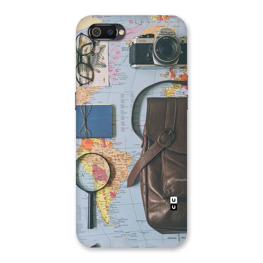 Travel Requisites Back Case for Realme C2