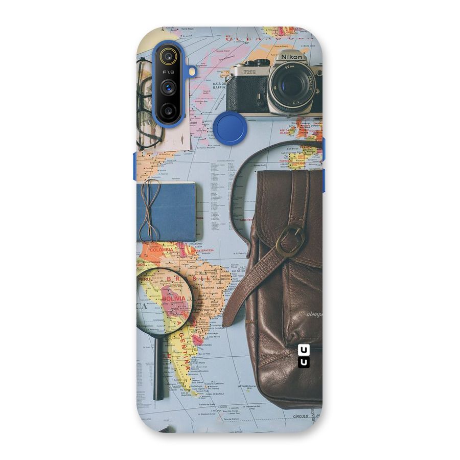 Travel Requisites Back Case for Realme Narzo 10A
