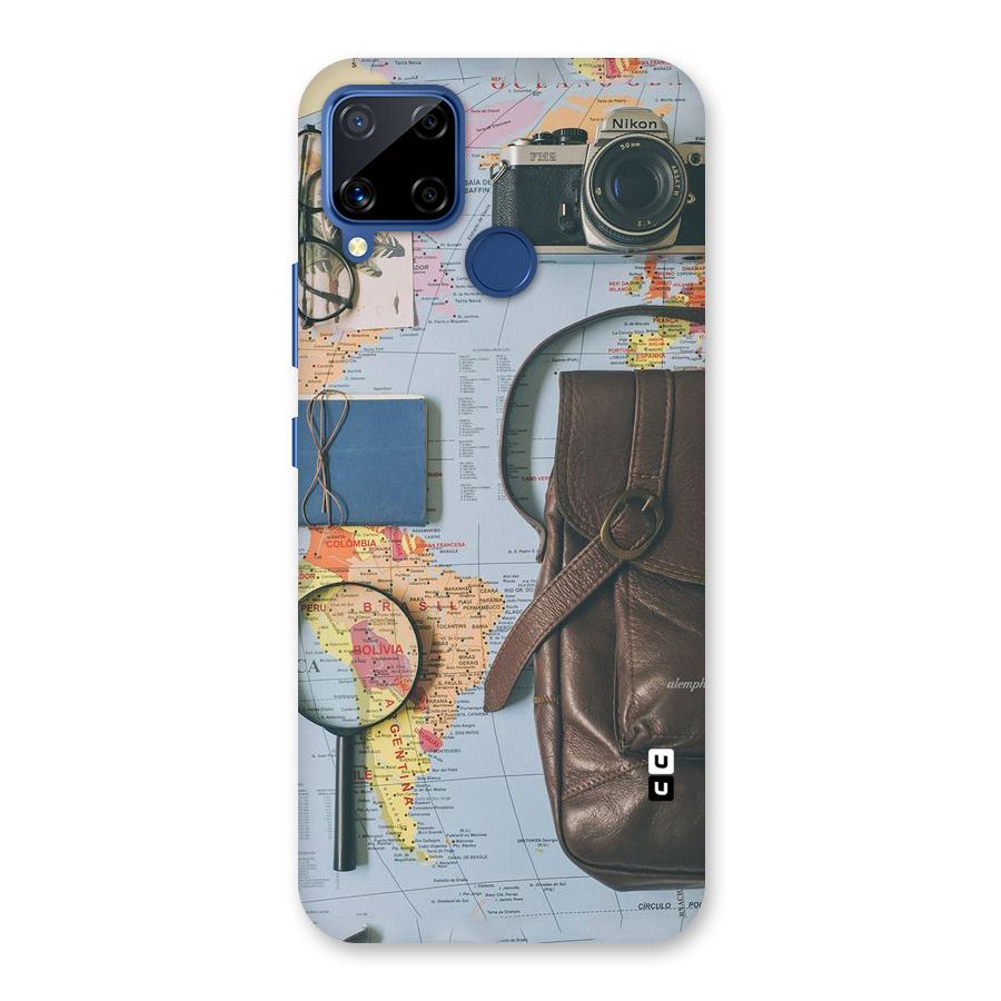 Travel Requisites Back Case for Realme Narzo 30A