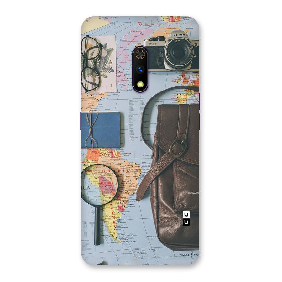 Travel Requisites Back Case for Realme X