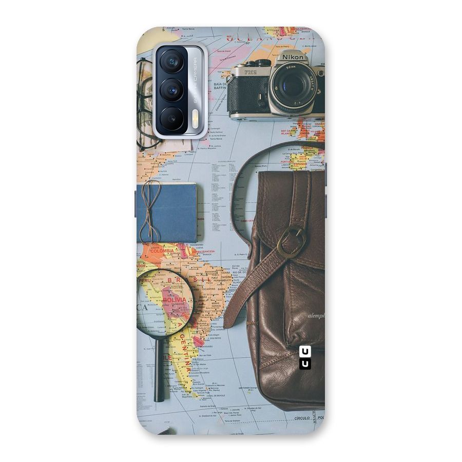 Travel Requisites Back Case for Realme X7