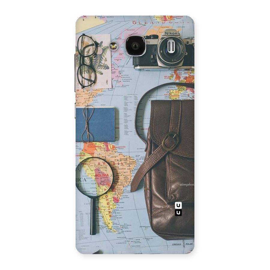 Travel Requisites Back Case for Redmi 2