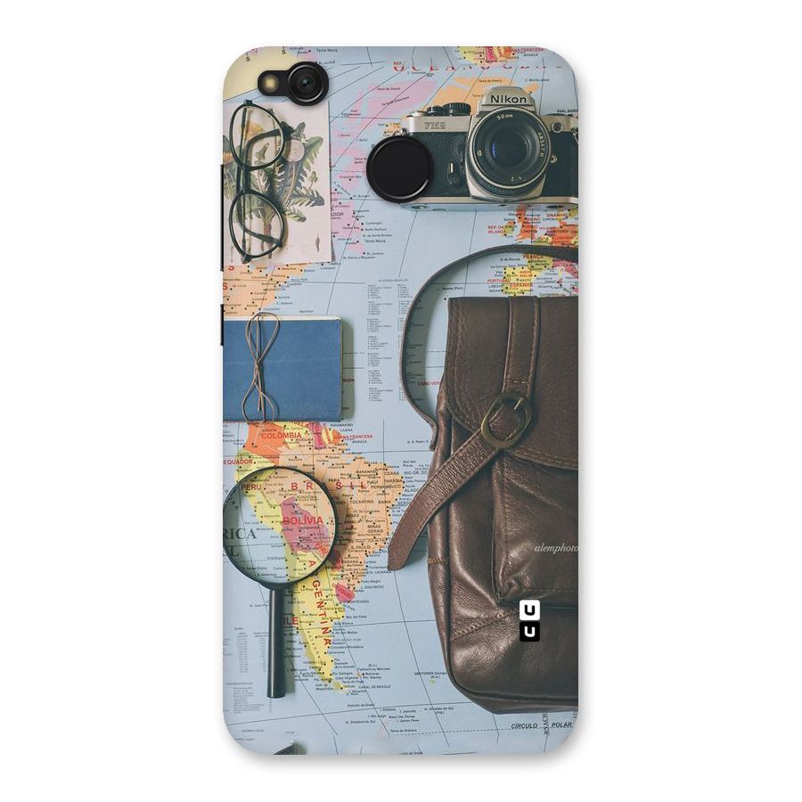 Travel Requisites Back Case for Redmi 4