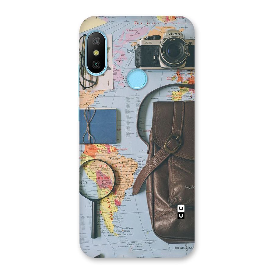 Travel Requisites Back Case for Redmi 6 Pro